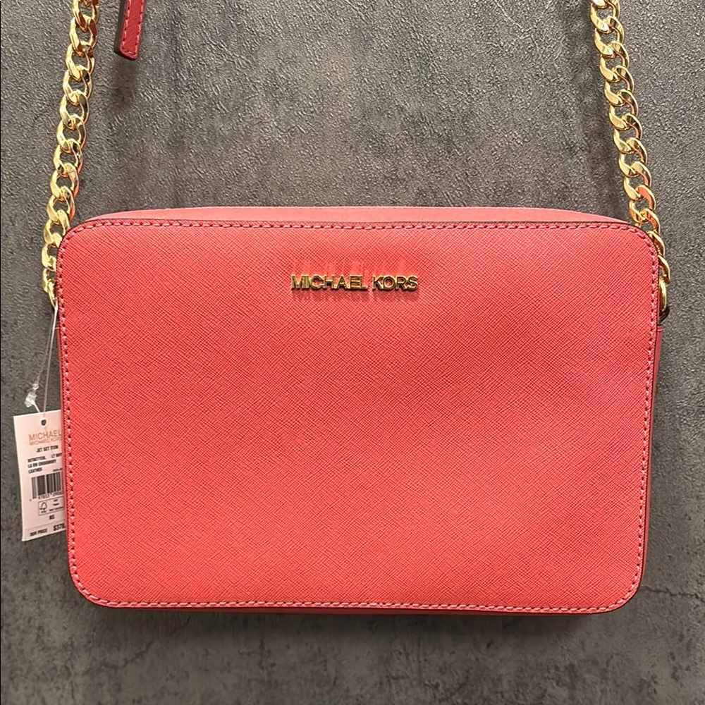 Michael Kors Vibrant Pink Crossbody Bag